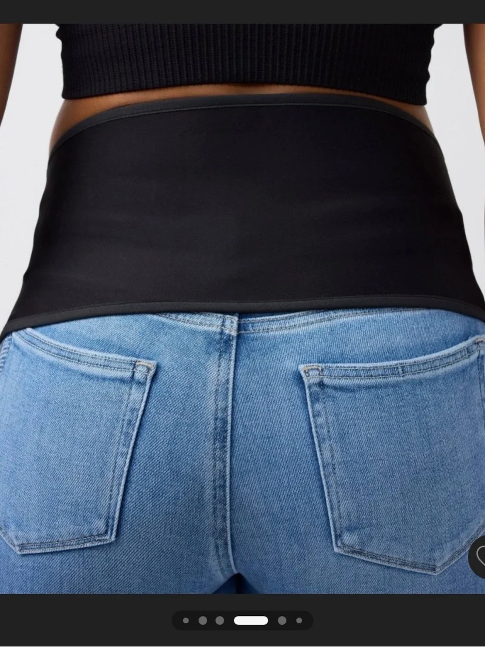 Isabel Maternity by Ingrid & Isabel Pregnancy Support Belt - Black L/XL